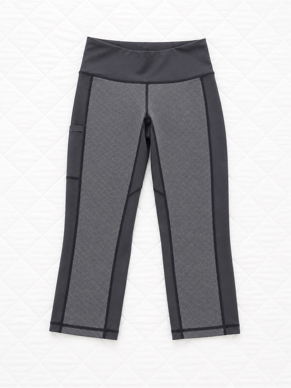 Kuhl Womens Cropped Leggings Gray Hiking Athletic Outdoor Pants Small Gorpcore